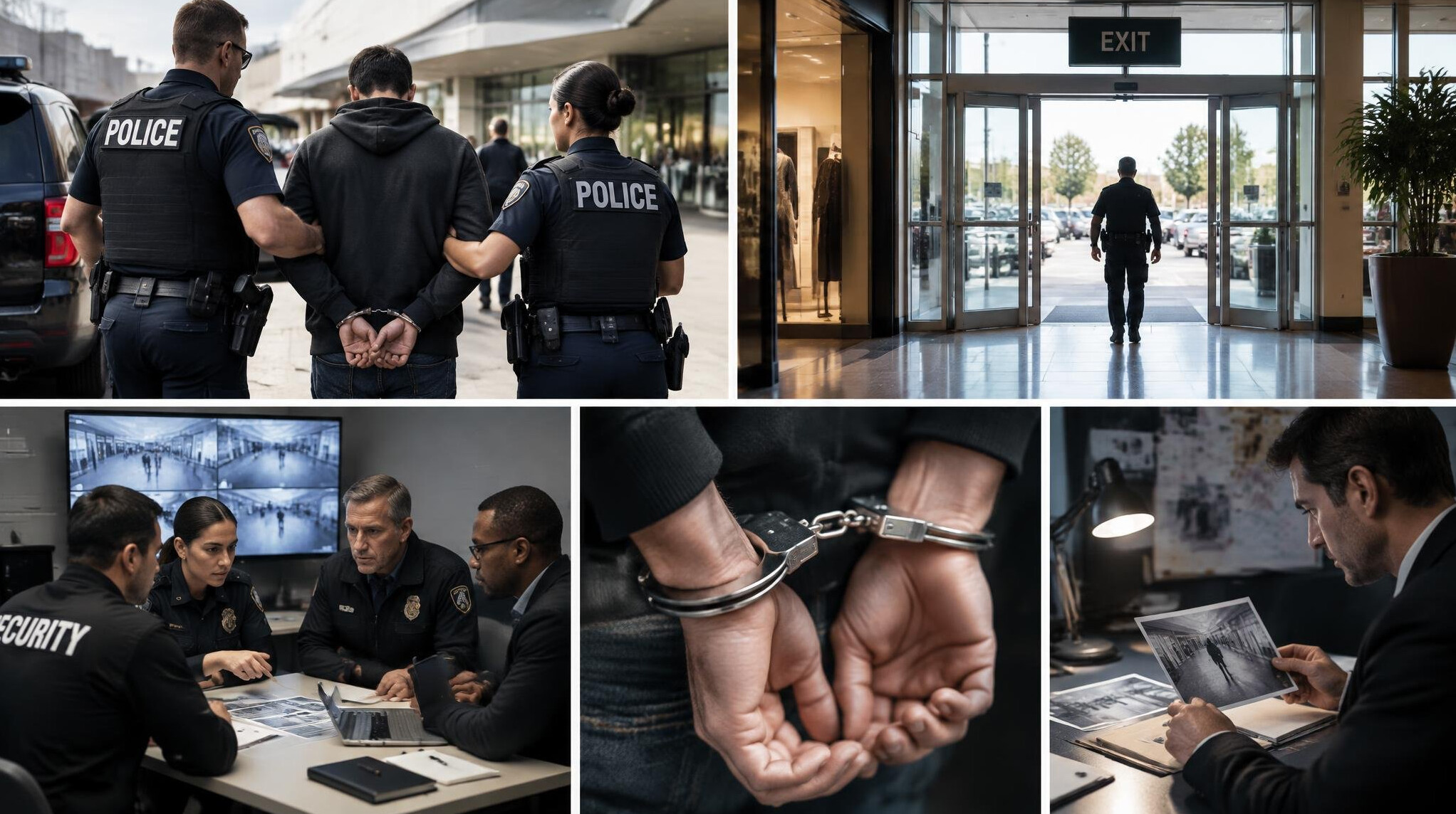 police arresting suspect