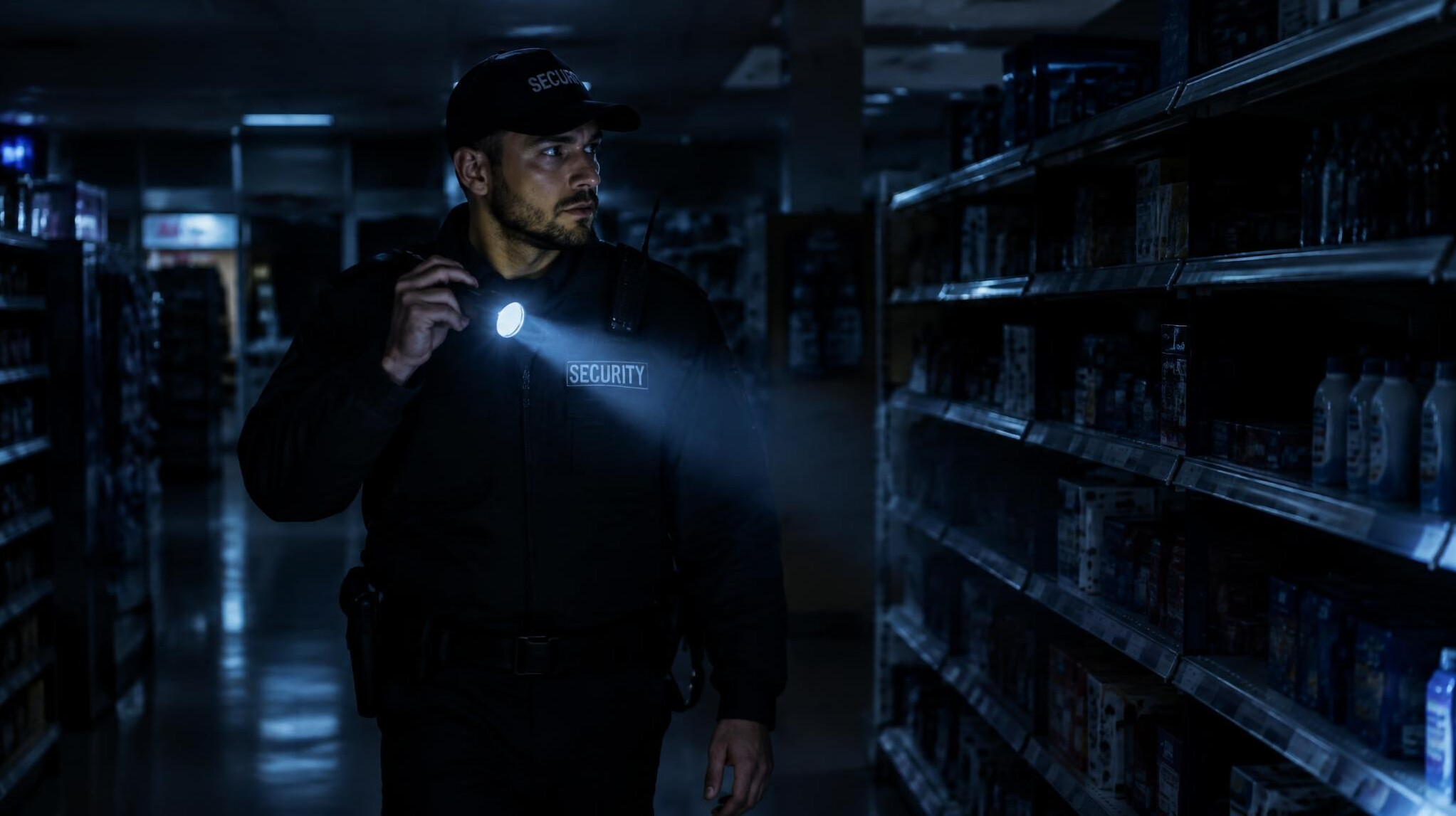security guard flashlight